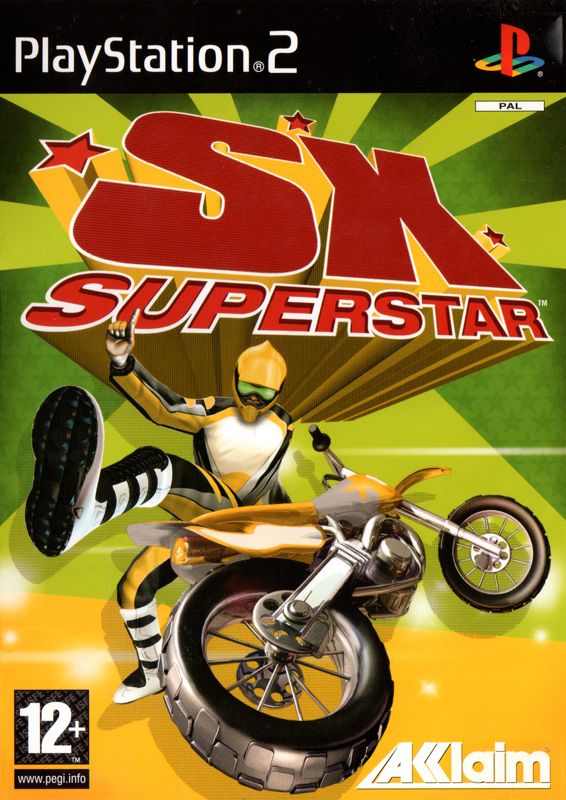 SX Superstar box art for Playstation 2